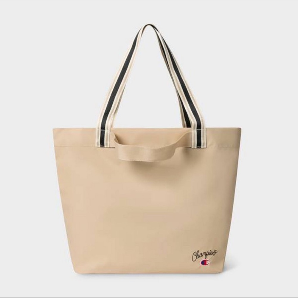New! Champion Harbor Tote Bag - Beige, Shopping Tote, Beach Bag, or Weekender